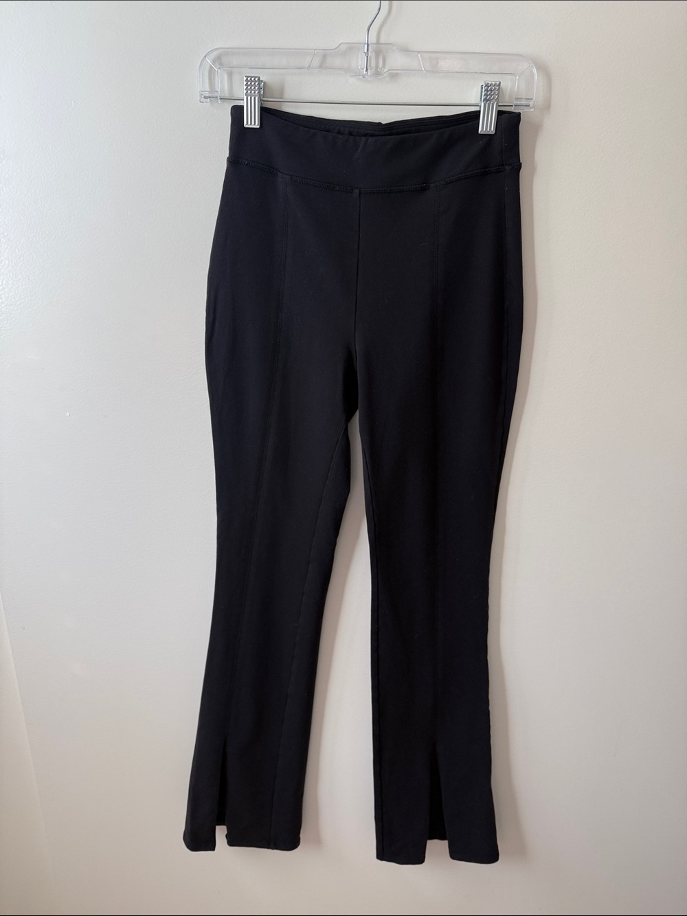 ALO Yoga high waist flutter flare leggings in black